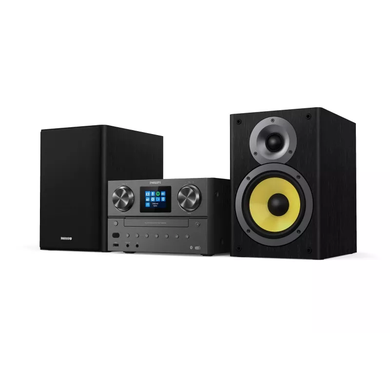 Philips TAM8905 Sistema de música con radio por internet, DAB+, Bluetooth, CD, USB y Spotify Connect