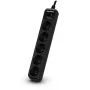 CyberPower Tracer III B0520SC0-FR Protector contra sobretensiones Negro 5 tomas AC 200 - 250 V 1,8 m
