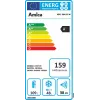 Amica FK200.4(E) frigorífico combi de libre instalación, congelador inferior, frigorífico 109 l + congelador 48 l, clase energética E, blanco