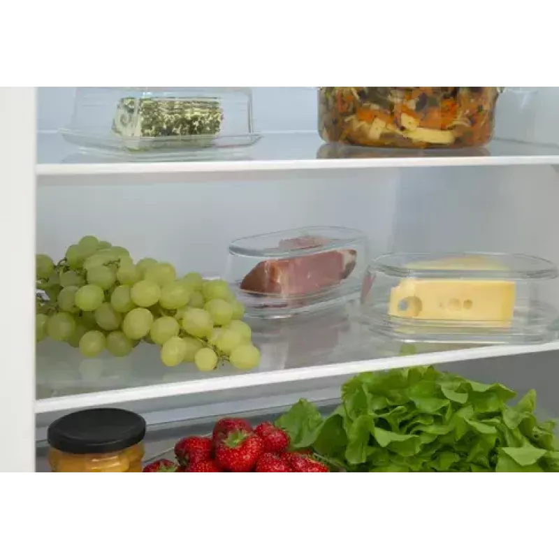 Amica FK200.4(E) frigorífico combi de libre instalación, congelador inferior, frigorífico 109 l + congelador 48 l, clase energética E, blanco