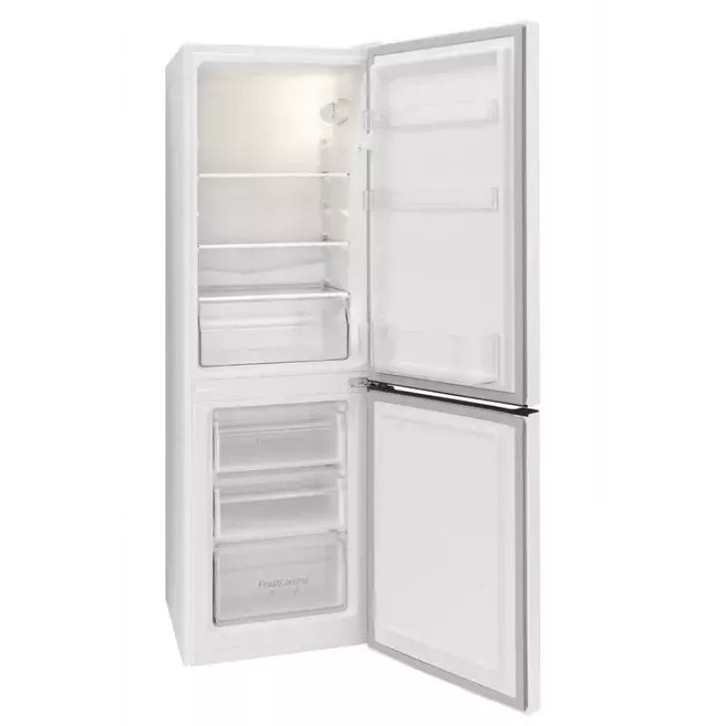 Amica FK200.4(E) frigorífico combi de libre instalación, congelador inferior, frigorífico 109 l + congelador 48 l, clase energética E, blanco