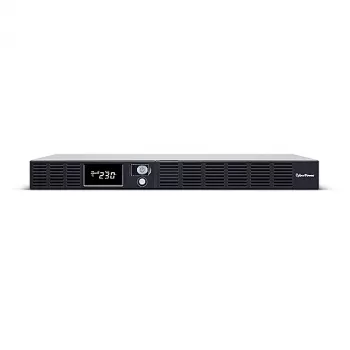 SAI rack Line-Interactive CYBERPOWER OR1500ERM1U — 1,5 kVA / 900 W, 6 salidas C13, LCD, batería VRLA hot-swap, 1U, plata