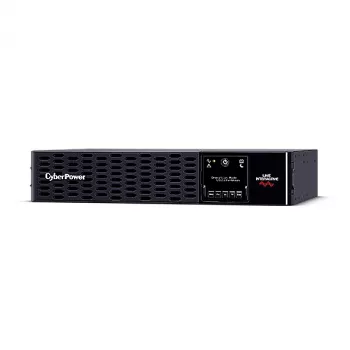 Sistema de alimentación ininterrumpida CYBERPOWER PR1000ERT2U, 1 kVA (1000 W), Line-Interactive, 10 salidas C13, onda sinusoidal pura, rack/torre 2U