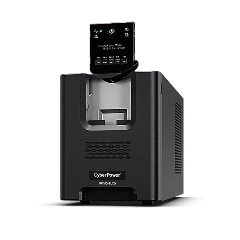 Sistema de alimentación ininterrumpida (SAI) CyberPower PR1500ELCD Line-Interactive 1,5 kVA 1350 W 8 salidas AC