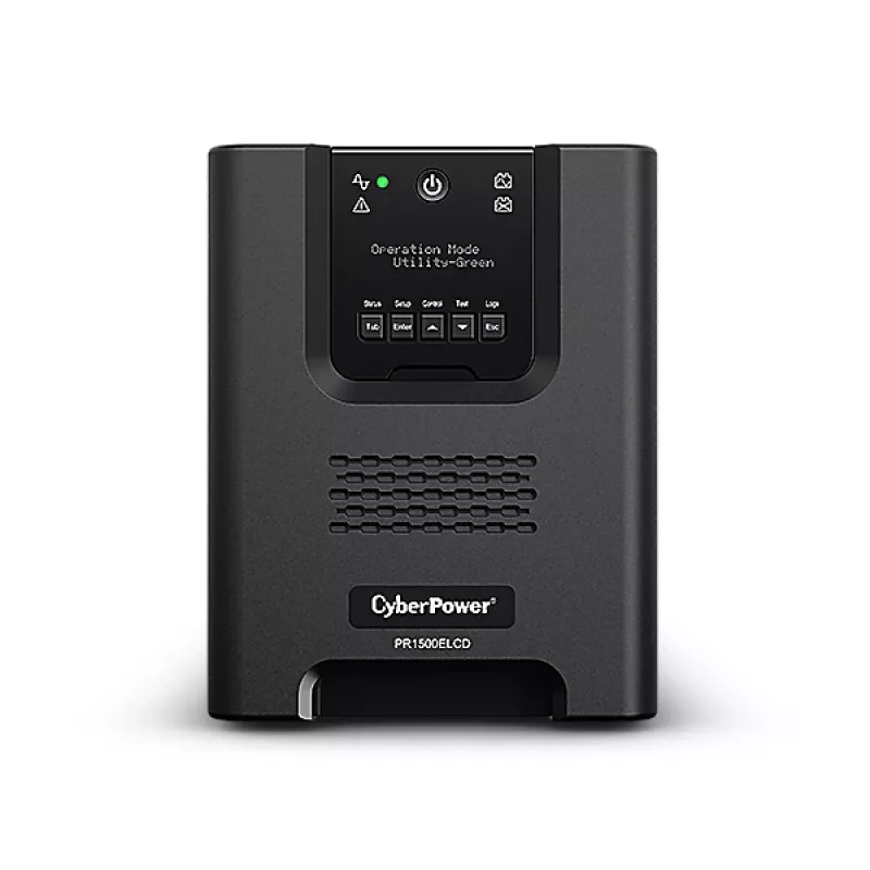 Sistema de alimentación ininterrumpida (SAI) CyberPower PR1500ELCD Line-Interactive 1,5 kVA 1350 W 8 salidas AC