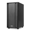 iBOX CETUS 906 caja para PC Midi Tower, ATX/micro-ATX, panel lateral de cristal templado, 4 ventiladores LED, 460x210x340 mm, gráfica máx. 29 cm, negra