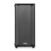 iBOX CETUS 906 caja para PC Midi Tower, ATX/micro-ATX, panel lateral de cristal templado, 4 ventiladores LED, 460x210x340 mm, gráfica máx. 29 cm, negra