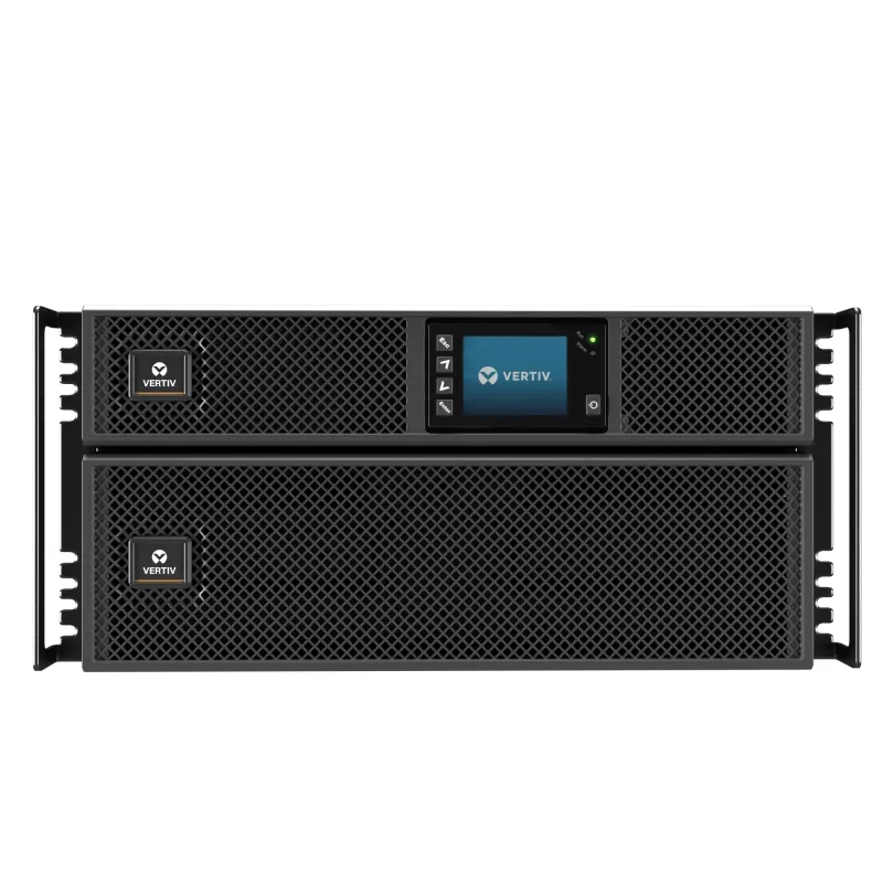 SAI de doble conversión Vertiv Liebert GXT5 – 5000 VA/5000 W | 230 V | Con kit rackmount y tarjeta de comunicación Intellislot RDU101 | GXT5-5000IRT5UXLN