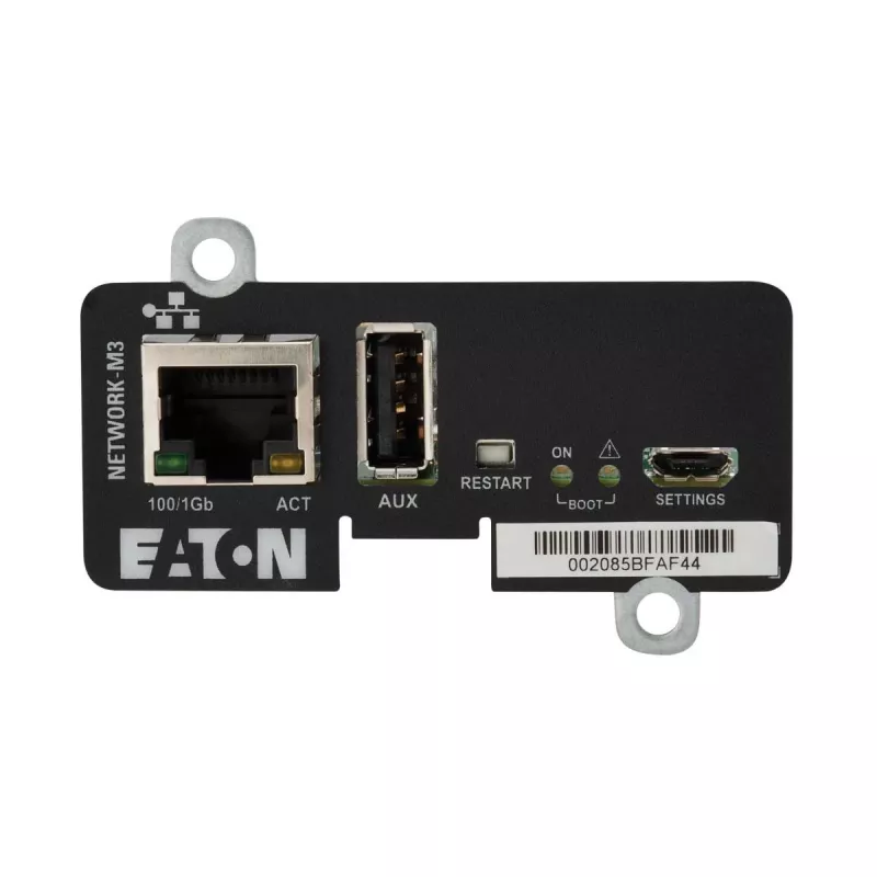 Tarjeta de gestión de SAI de red EATON CORPORATION Mini iNETWORK-M3 1,0 Gbit/s – Dúplex completo