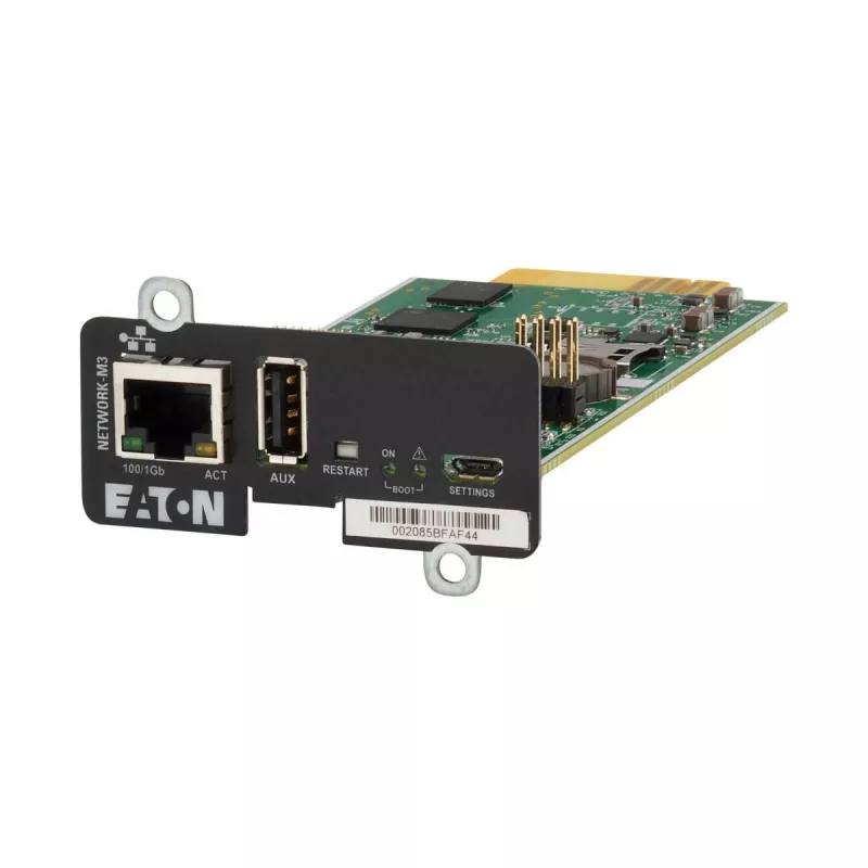 Tarjeta de gestión de SAI de red EATON CORPORATION Mini iNETWORK-M3 1,0 Gbit/s – Dúplex completo