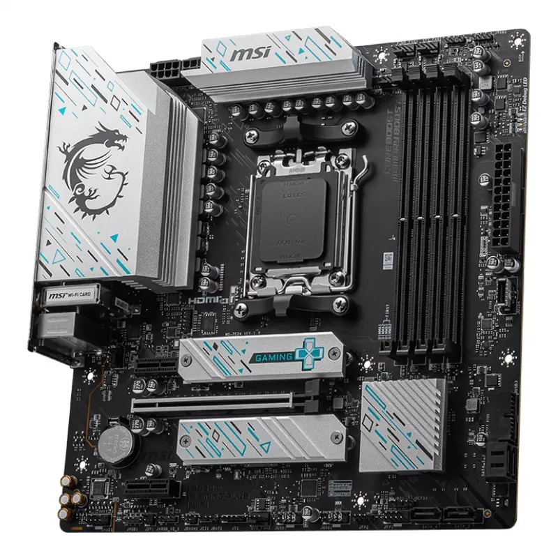 Placa base MSI B650M GAMING PLUS WIFI AMD B650 Socket AM5 micro ATX