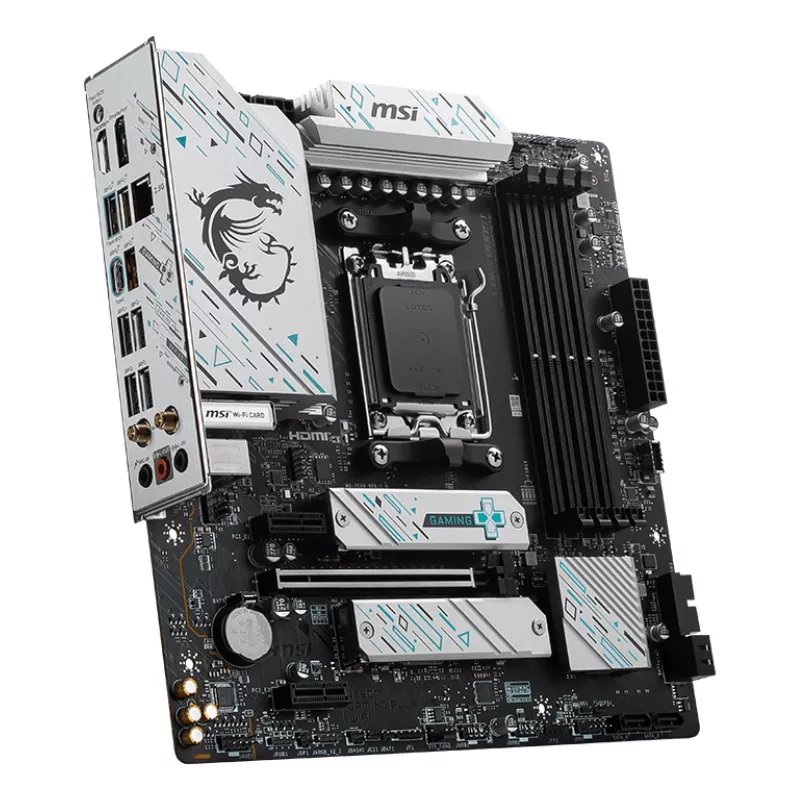 Placa base MSI B650M GAMING PLUS WIFI AMD B650 Socket AM5 micro ATX