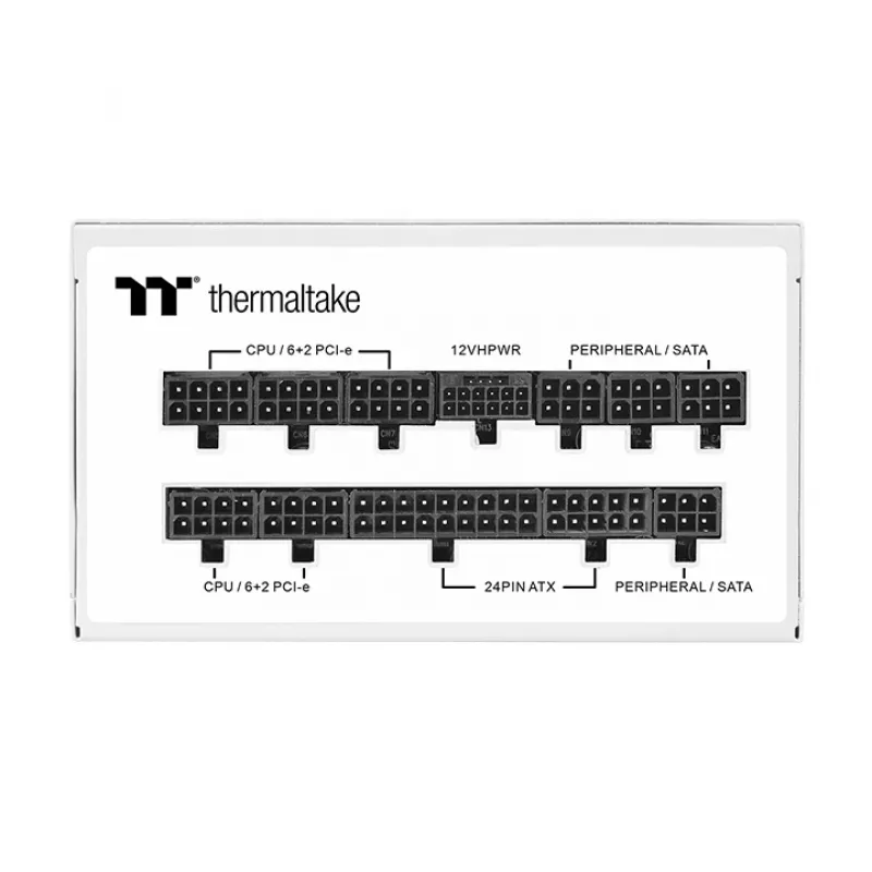 Fuente de alimentación THERMALTAKE - Toughpower GF A3 Snow 1050W - TT Premium Edition - 80 PLUS Gold