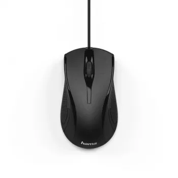 Hama MC-200 Ratón Oficina Diestro USB Type-A Óptico 1000 DPI