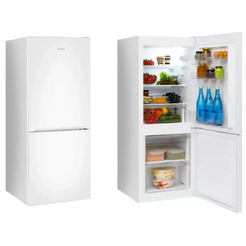 Amica FK1815.4U(E) frigorífico combi, FrostControl, SlimSize, clase energética E