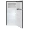 Frigorífico independiente AMICA FD2015.4X(E) Plata, 200 L, congelador arriba, LED, puertas reversibles