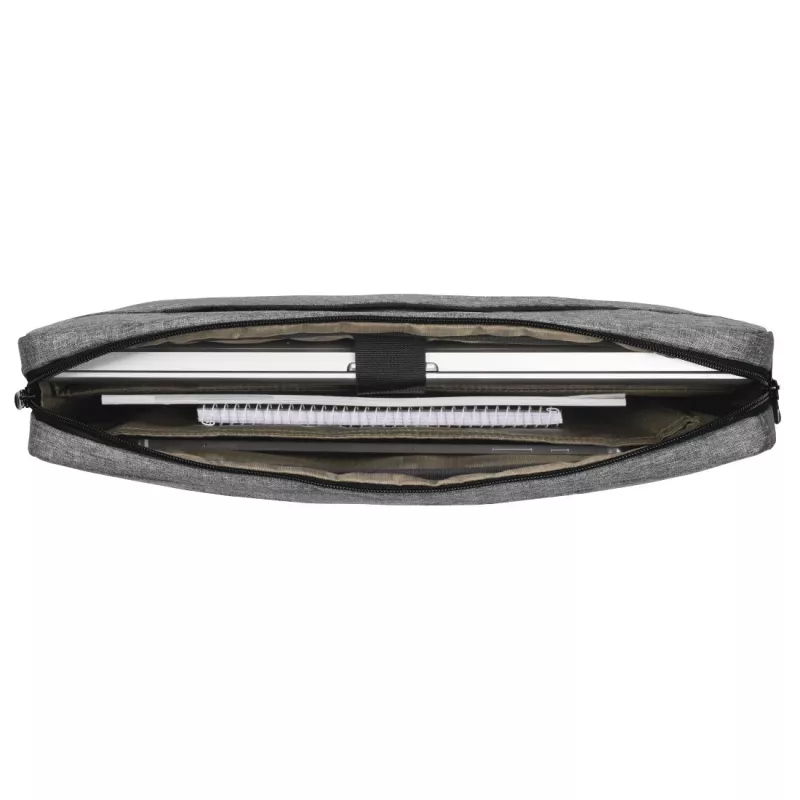 Hama Design Line Terra funda para portátil de 15,6" (39,6 cm), PET reciclado, gris