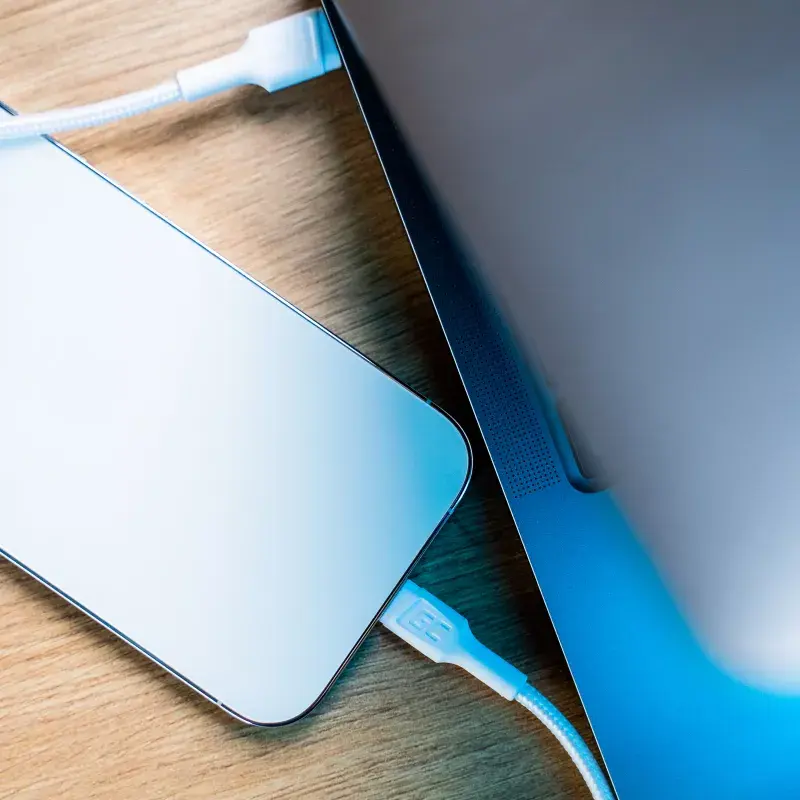 Green Cell PowerStream KABGC07W cable de USB-C a Lightning, MFi, Power Delivery, 1 m, 29 W, blanco