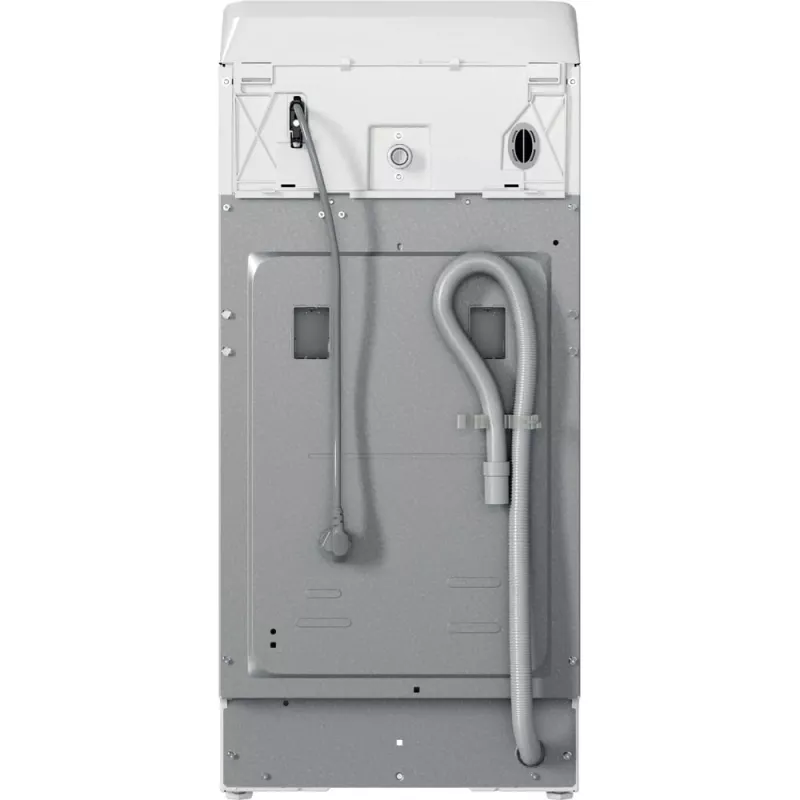 Whirlpool NTDLR 6040S PL/N lavadora de carga superior, 6 kg, 1000 rpm, 6th Sense, clase energética C, blanca