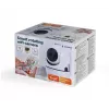 Gembird TSL-CAM-WRHD-02 cámara Wi-Fi inteligente giratoria para interior, Full HD 1080p, Tuya, giro de 355°, blanca