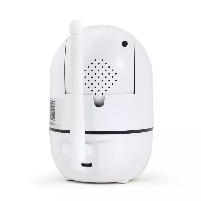 Gembird TSL-CAM-WRHD-02 cámara Wi-Fi inteligente giratoria para interior, Full HD 1080p, Tuya, giro de 355°, blanca