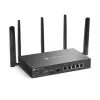 Router TP-Link Omada 4G+ Cat6 AX3000 Gigabit VPN, Wi-Fi 6 (802.11ax), doble banda (2,4 GHz / 5 GHz), Ethernet LAN, 4G, negro, router de sobremesa/mástil