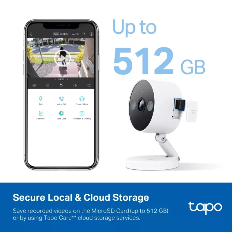 Cámara de vigilancia IP TP-Link Tapo C120 interior/exterior