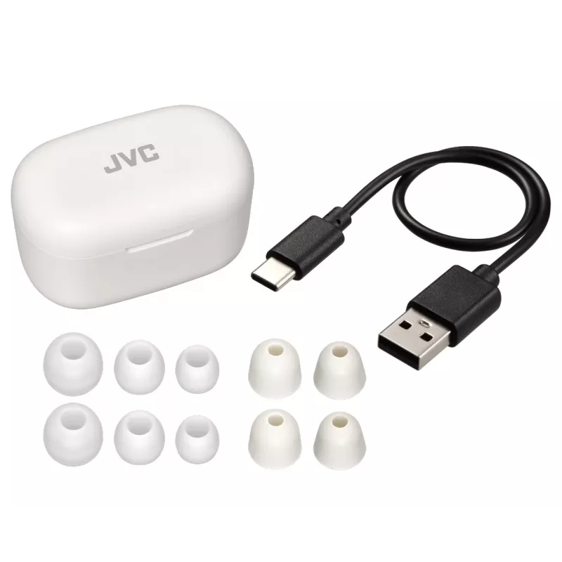 Auriculares JVC HA-A25T True Wireless Stereo (TWS) in-ear llamadas/música Bluetooth blancos