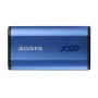 ADATA SE880 SSD externo de 500 GB, USB-C 3.2 Gen 2x2 (20 Gbit/s), hasta 2000 MB/s, azul