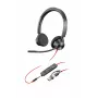 HP Poly Blackwire 3325 auriculares estéreo USB-C + conector de 3,5 mm + adaptador USB-C/A