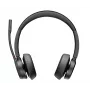 Auriculares HP Poly Voyager 4320 USB-C + dongle BT700, inalámbricos, oficina/call center, auriculares, negro