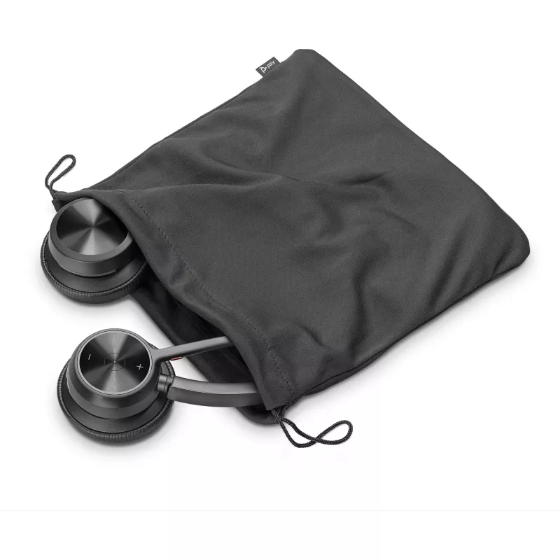 Auriculares HP Poly Voyager 4320 USB-C + dongle BT700, inalámbricos, oficina/call center, auriculares, negro