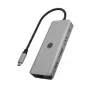 ICY BOX IB-DK4012-CPD con cable USB 3.2 Gen 1 (3.1 Gen 1) Type-C antracita, negro
