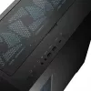 Caja de PC MODECOM Horizon ARGB FLOW MIDI negra — compatibilidad E-ATX, cristal templado, ARGB, USB-C, GPU máx. 400 mm