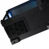Caja de PC MODECOM Horizon ARGB FLOW MIDI negra — compatibilidad E-ATX, cristal templado, ARGB, USB-C, GPU máx. 400 mm