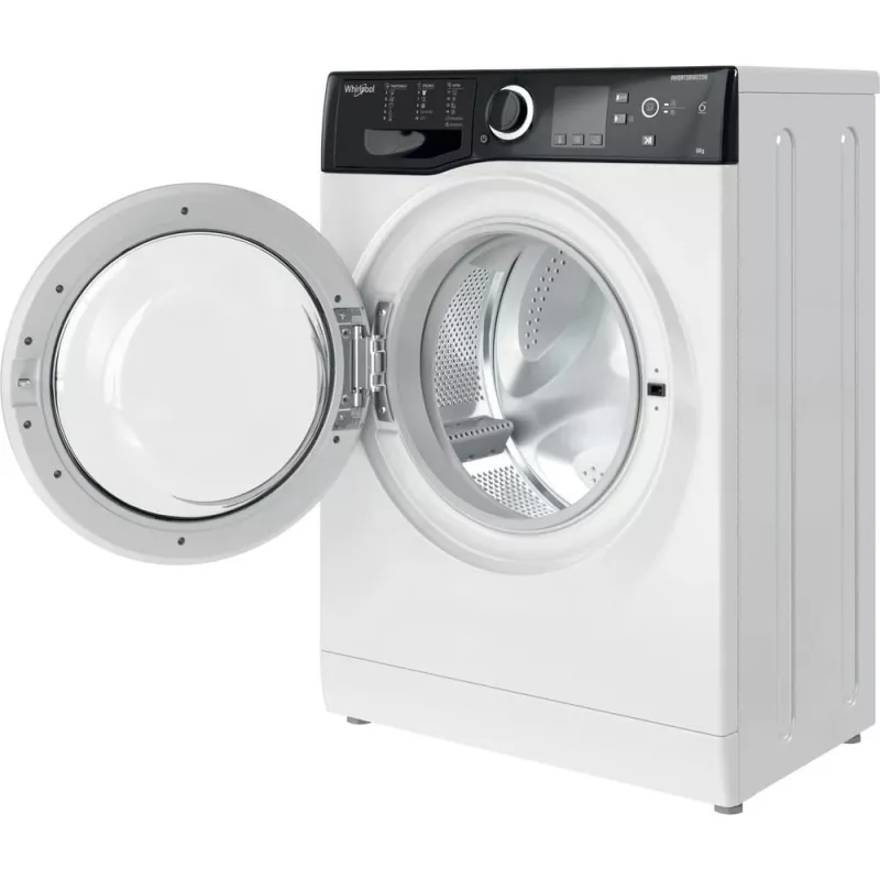 Whirlpool WRBSS 6249 S EU lavadora de libre instalación slim de carga frontal 6 kg 1200 rpm, clase energética C, blanca
