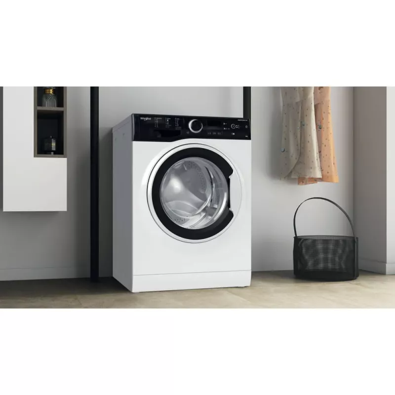 Whirlpool WRBSS 6249 S EU lavadora de libre instalación slim de carga frontal 6 kg 1200 rpm, clase energética C, blanca