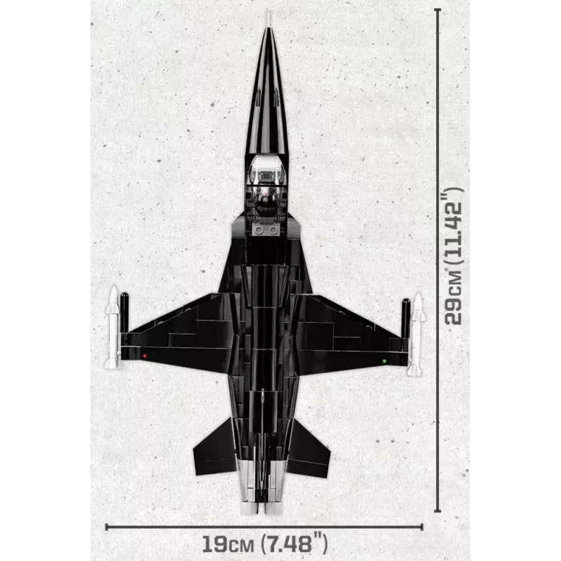 Set de construcción Cobi Top Gun MiG-28 5859 maqueta a escala 1:48, set de bloques de coleccionista