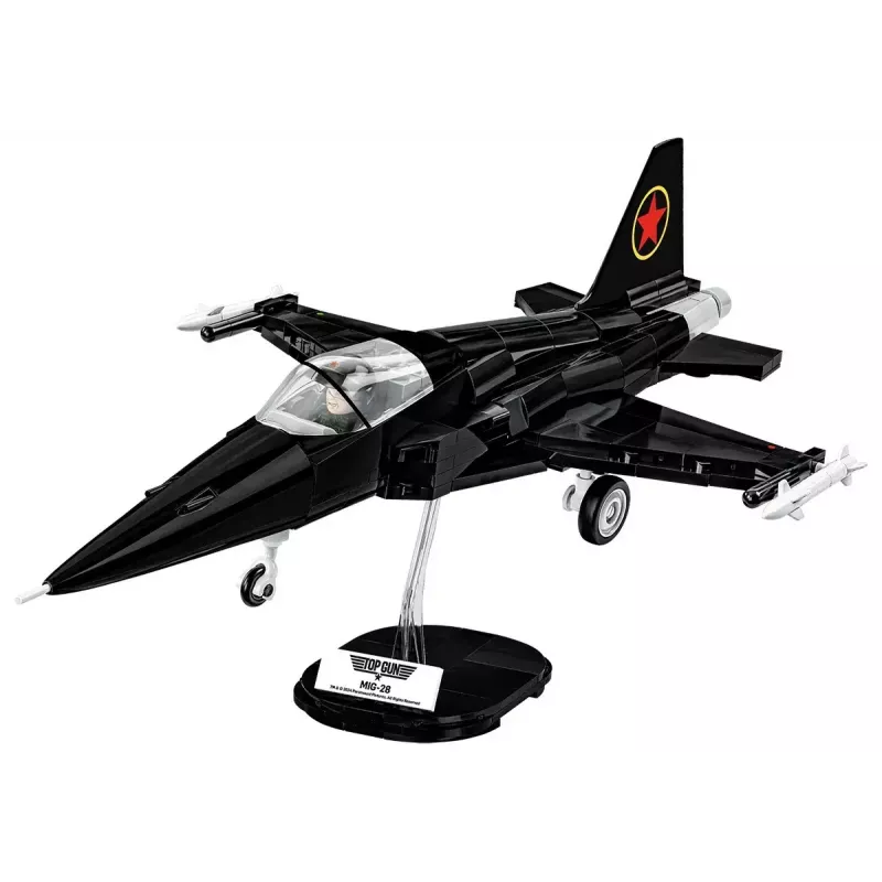 Set de construcción Cobi Top Gun MiG-28 5859 maqueta a escala 1:48, set de bloques de coleccionista