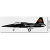 Set de construcción Cobi Top Gun MiG-28 5859 maqueta a escala 1:48, set de bloques de coleccionista