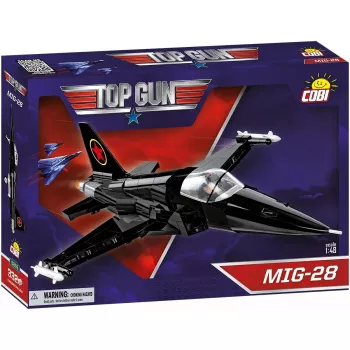 Set de construcción Cobi Top Gun MiG-28 5859 maqueta a escala 1:48, set de bloques de coleccionista