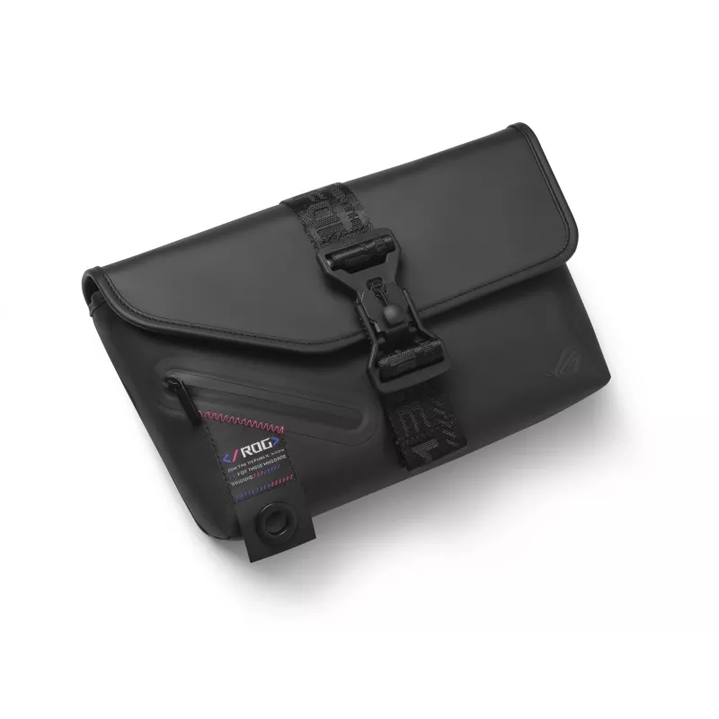 Bolsa bandolera ASUS ROG SLASH Sling Bag 2.0 poliéster, poliuretano (PU), poliuretano termoplástico (TPU) negro, azul, rosa unisex