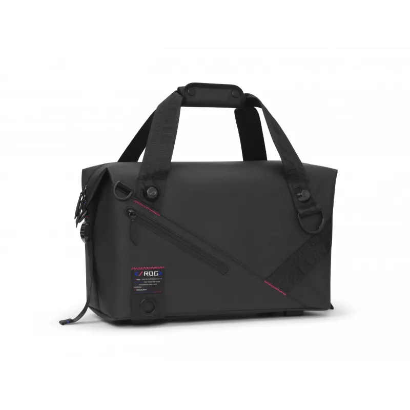 Bolsa de viaje ASUS ROG SLASH Duffle Bag poliéster, poliuretano (PU), poliuretano termoplástico (TPU) negro bolso de mano hombre