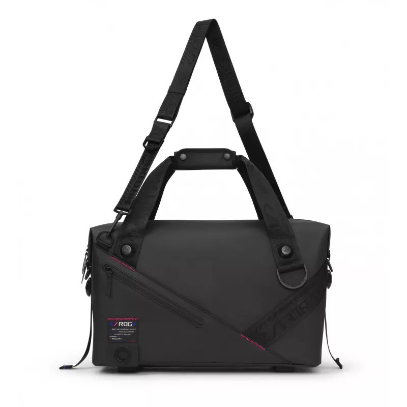 Bolsa de viaje ASUS ROG SLASH Duffle Bag poliéster, poliuretano (PU), poliuretano termoplástico (TPU) negro bolso de mano hombre
