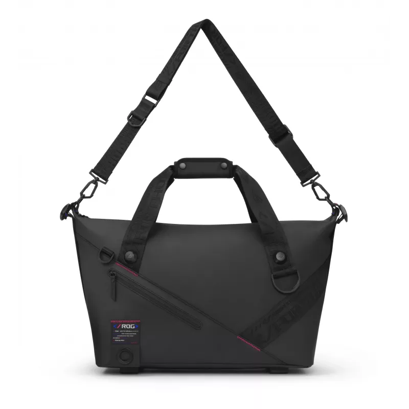 Bolsa de viaje ASUS ROG SLASH Duffle Bag poliéster, poliuretano (PU), poliuretano termoplástico (TPU) negro bolso de mano hombre