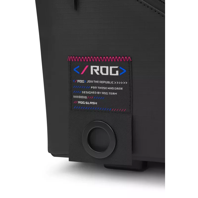 Bolsa de viaje ASUS ROG SLASH Duffle Bag poliéster, poliuretano (PU), poliuretano termoplástico (TPU) negro bolso de mano hombre