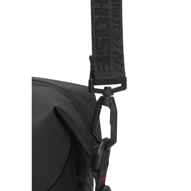 Bolsa de viaje ASUS ROG SLASH Duffle Bag poliéster, poliuretano (PU), poliuretano termoplástico (TPU) negro bolso de mano hombre