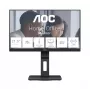 AOC 22E2UMF monitor VA de 21,5 pulgadas (54,6 cm), 1920 x 1080 Full HD, 75 Hz, 4 ms, HDMI, DisplayPort, VGA, hub USB, altavoces, pivot, altura regulable, negro