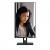 AOC 22E2UMF monitor VA de 21,5 pulgadas (54,6 cm), 1920 x 1080 Full HD, 75 Hz, 4 ms, HDMI, DisplayPort, VGA, hub USB, altavoces, pivot, altura regulable, negro