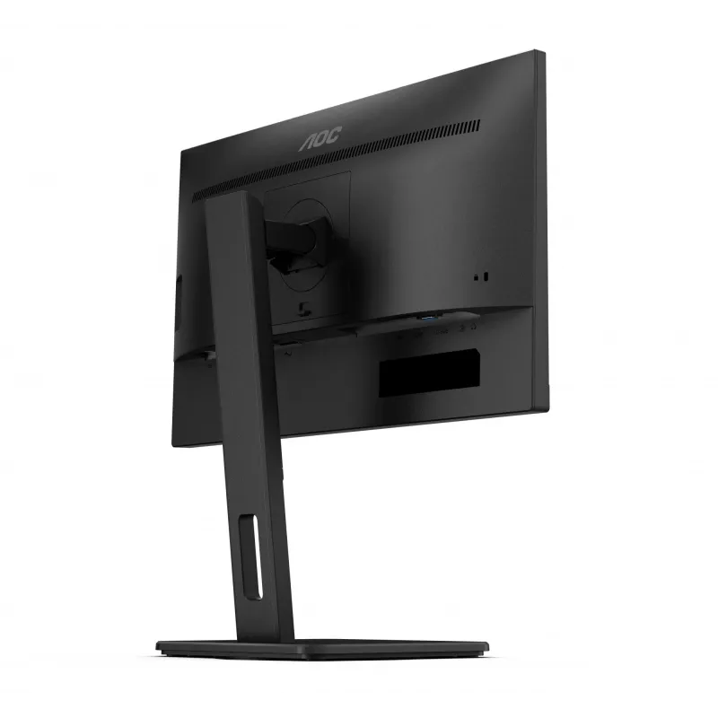 AOC 22E2UMF monitor VA de 21,5 pulgadas (54,6 cm), 1920 x 1080 Full HD, 75 Hz, 4 ms, HDMI, DisplayPort, VGA, hub USB, altavoces, pivot, altura regulable, negro
